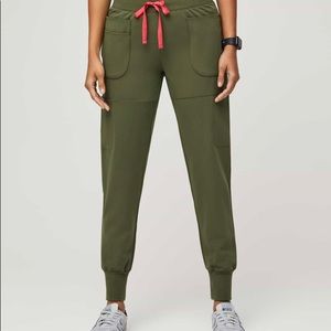 Dark Olive Figs Scrubs Set